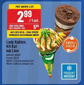 Polomarket Rożek cytrynowo-truskawkowy Nestle kaktus oferta