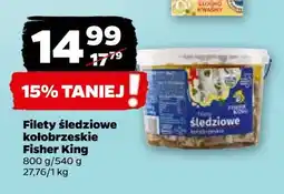 Netto Filety śledziowe kołobrzeskie Fisher king oferta