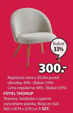 JYSK FOTEL THORUP oferta