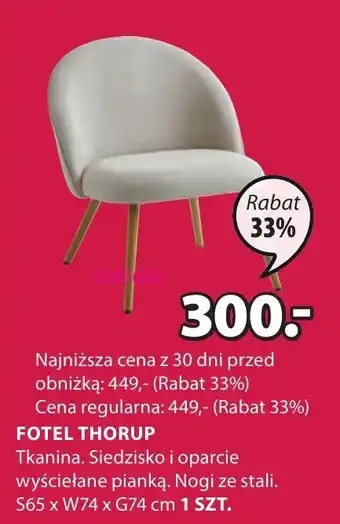 JYSK FOTEL THORUP oferta