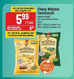 Polomarket Chipsy masło z solą Lorenz wiejskie ziemniaczki oferta