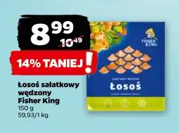 Netto Łosoś sałatkowy wędzony Fisher king oferta