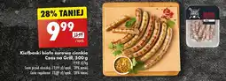 Biedronka Kiełbaski surowe białe cienkie Czas na grill oferta