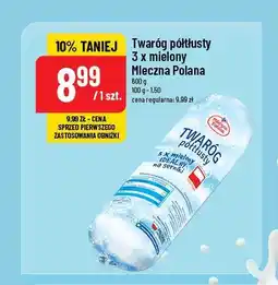 Polomarket Twaróg półtłusty 3x mielony Mleczna polana oferta
