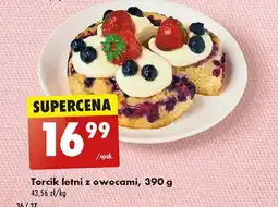 Biedronka Torcik letni z owocami oferta