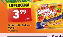 Biedronka Żelki owocowe Nimm2 śmiejżelki sokki oferta
