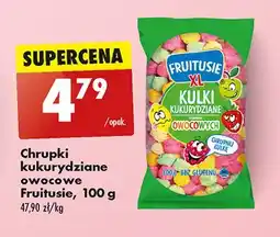 Biedronka Chrupki kukurydziane owocowe Fruitusie Chrupex oferta