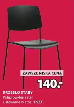 JYSK KRZESŁO STABY oferta