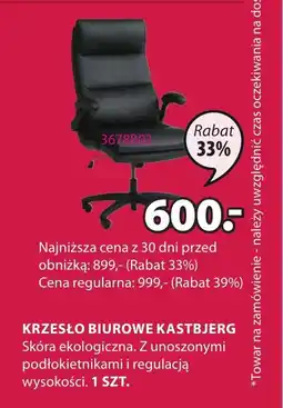 JYSK KRZESŁO BIUROWE KASTBJERG oferta