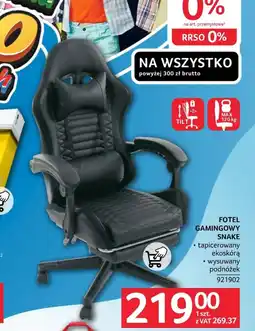 Selgros Fotel gamingowy Tilt oferta