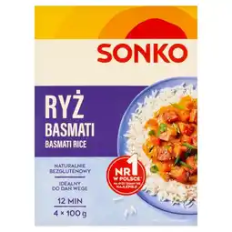 Dino Sonko Ryż basmati 400 g (4 x 100 g) oferta