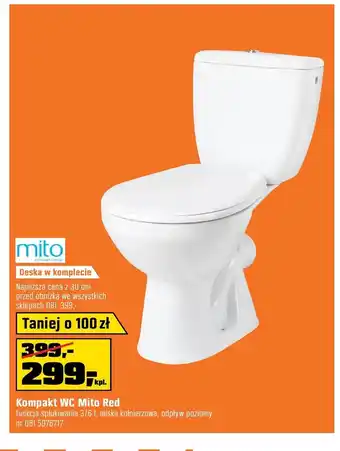 OBI Kompakt wc Mito oferta