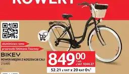 Selgros Rower miejski Bikey oferta