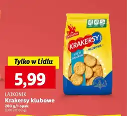 Lidl Krakersy Lajkonik oferta