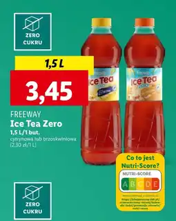 Lidl Ice tea Freeway oferta