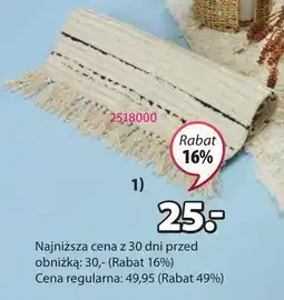 JYSK MATA ŁAZIENKOWA NISSAFORS oferta