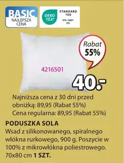 JYSK PODUSZKA SOLA oferta
