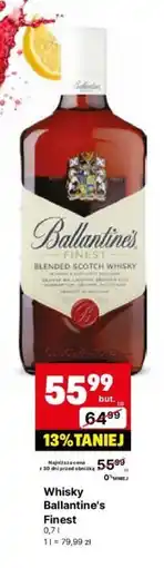 Delikatesy Centrum Whisky Ballantine's Finest oferta