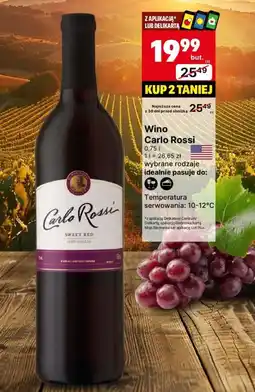 Delikatesy Centrum Wino Carlo Rossi oferta