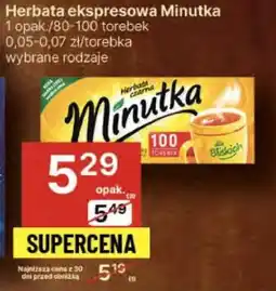 Delikatesy Centrum Herbata ekspresowa Minutka oferta
