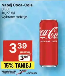 Delikatesy Centrum Napój Coca-Cola oferta