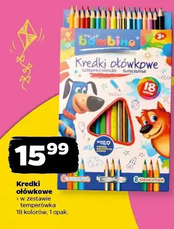 Netto Kredki ołowkowe Moje Bambino oferta