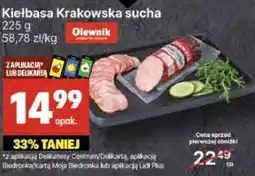 Delikatesy Centrum Kiełbasa Krakowska Sucha oferta