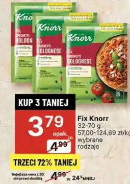 Delikatesy Centrum Fix Knorr oferta