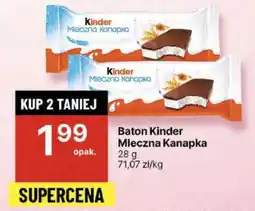 Delikatesy Centrum Baton Kinder Mleczna Kanapka oferta