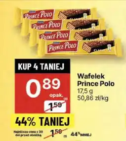 Delikatesy Centrum Wafelek Prince Polo oferta