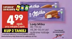 Delikatesy Centrum Lody Milka oferta