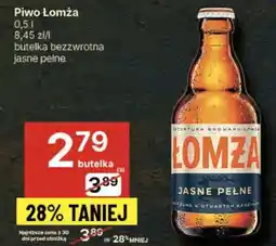 Delikatesy Centrum Piwo Łomża oferta