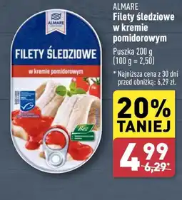 ALDI Filety śledziowe Almare oferta