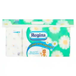 Delikatesy Centrum Regina Papier Rumiankowy 8 rolek oferta