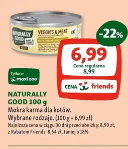 Maxi Zoo Mokra karma dla kota Naturally Good oferta