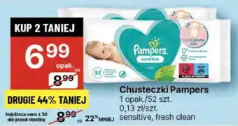 Delikatesy Centrum Chusteczki Pampers oferta