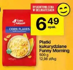 Delikatesy Centrum Płatki kukurydziane Funny Morning oferta
