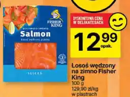 Delikatesy Centrum Łosoś wędzony na zimno Fisher King oferta
