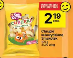 Delikatesy Centrum Chrupki kukurydziane Smakotek oferta