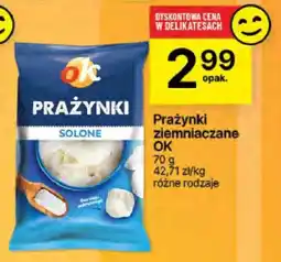 Delikatesy Centrum Prażynki ziemniaczane OK oferta