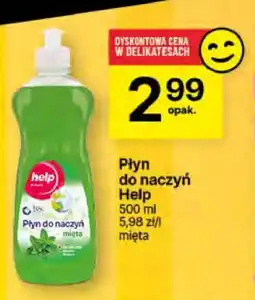Delikatesy Centrum Płyn do naczyń Help oferta