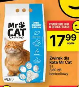 Delikatesy Centrum Żwirek dla kota Mr Cat oferta