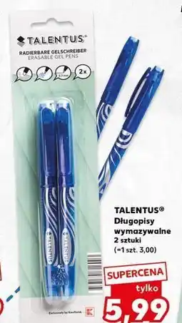 Kaufland Długopisy wymazywalne Talentus oferta
