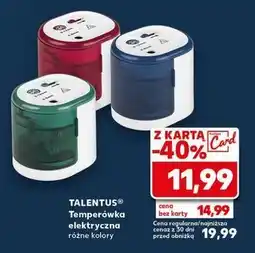 Kaufland Temperówka elektryczna Talentus oferta