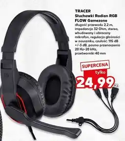 Kaufland Słuchawki gamezone radian rgb flow Tracer oferta