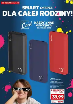 Kaufland Powerbank walker 10000 mah czarny Tracer oferta