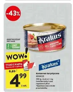 Intermarche Konserwa turystyczna Krakus Animex oferta