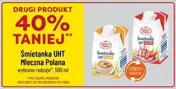 Polomarket Śmietanka UHT Mleczna Polana oferta