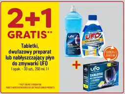 Polomarket Tabletki, dwufazowy preparat lub nabłyszczający płyn do zmywarki UFO oferta