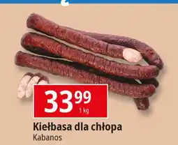 E.Leclerc Kiełbasa dla chłopa Kabanos oferta